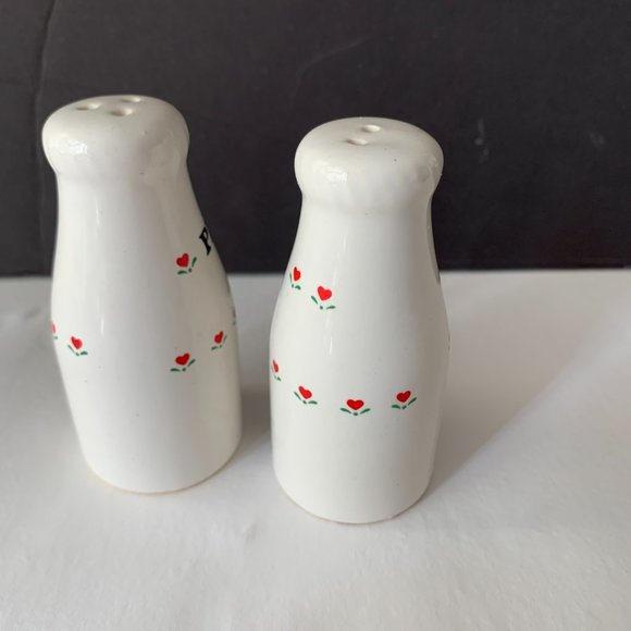 COOKS TOOLS FARM ANIMALS CHICKEN AND MILK BOTTLES SALT AND PEPPER SHAKERS 2 SETS - Picture 6 of 14